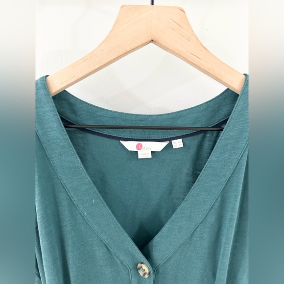 Boden Bryony Jersey Jumpsuit In Green Size 4R - Picture 6 of 7